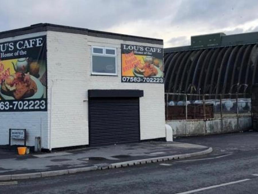 Lou's Cafe, Regent Road/bankfield Street, Liverpool
