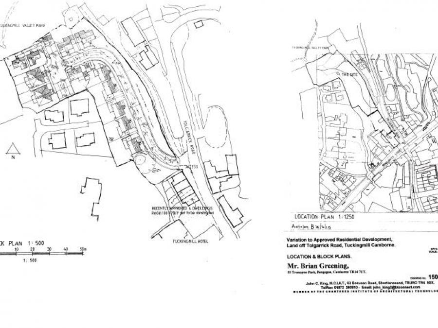 Site At Tolgarrick Road, Tuckingmill, Camborne, Cornwall