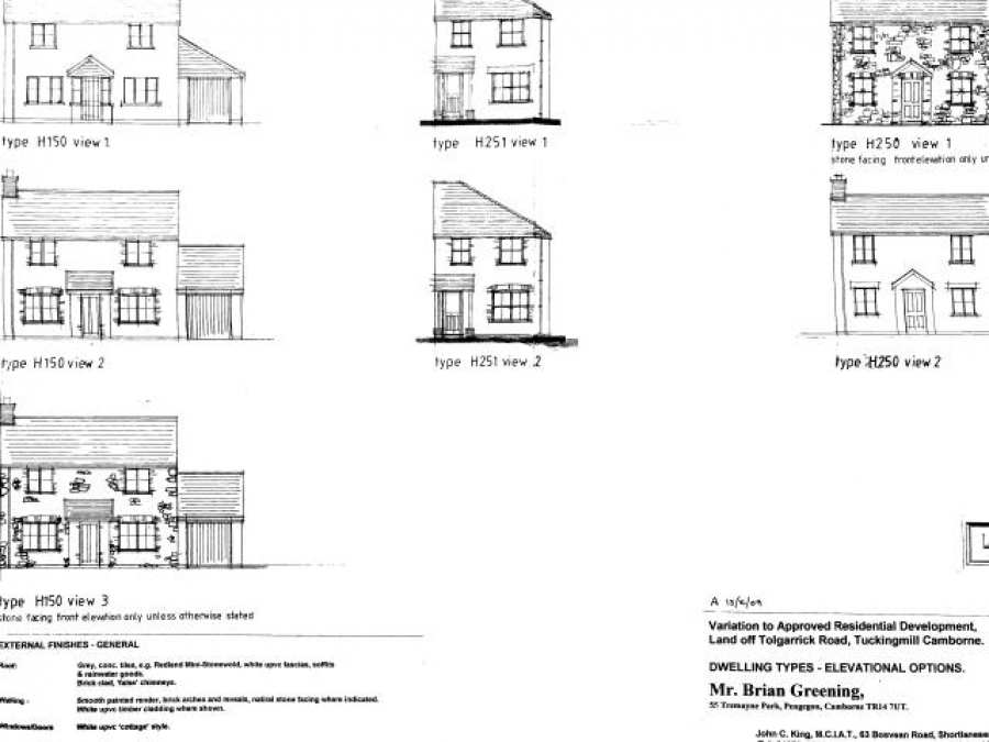 Site At Tolgarrick Road, Tuckingmill, Camborne, Cornwall