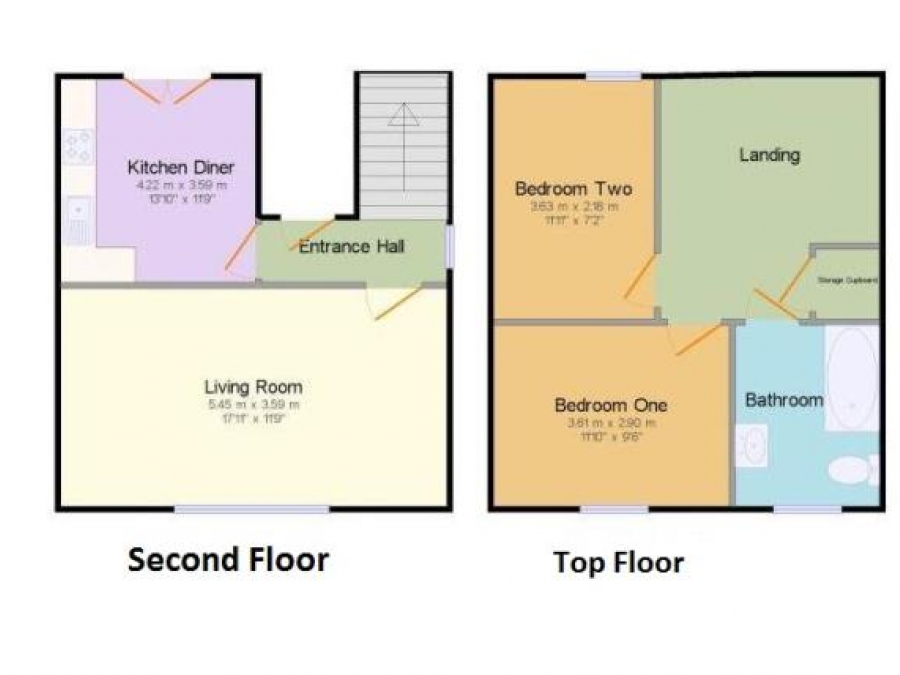 Flat 3, 1 Clarence Place, Morice Town, Plymouth