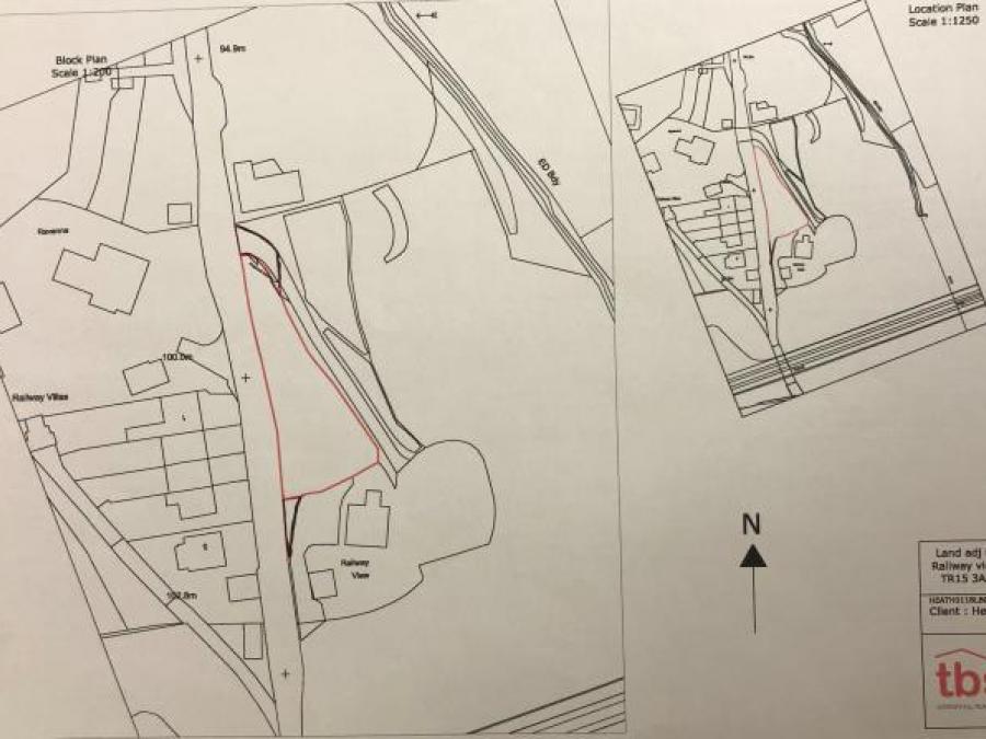 Plot At Railway View, Blowinghouse, Redruth