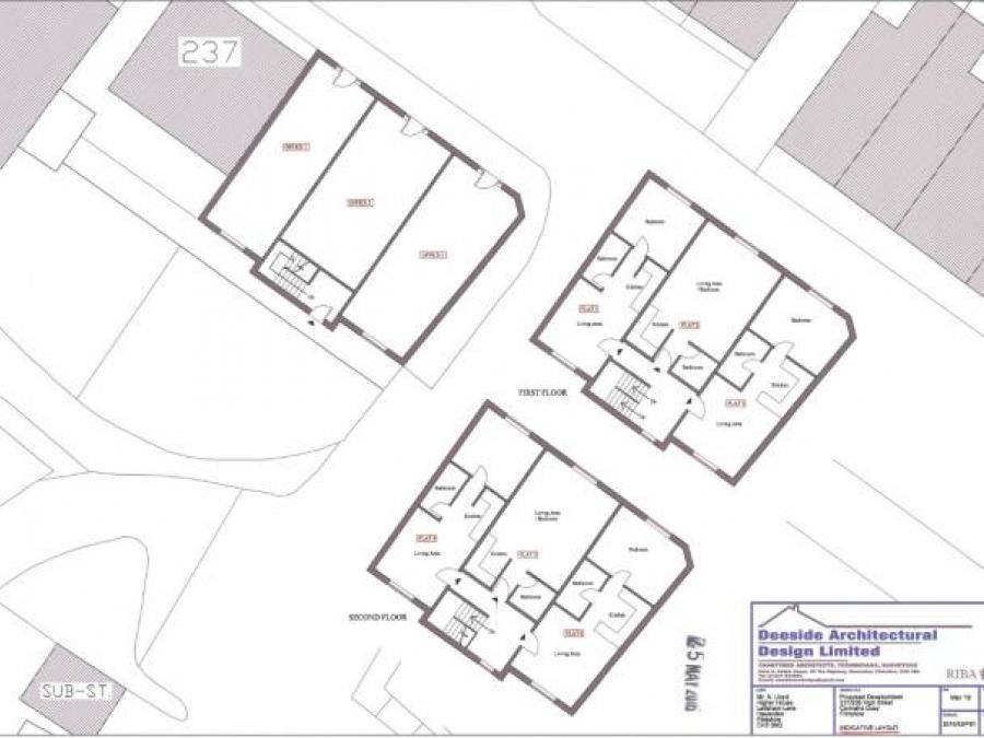 231/233/235 High Street, Connah's Quay, Deeside, Clwyd