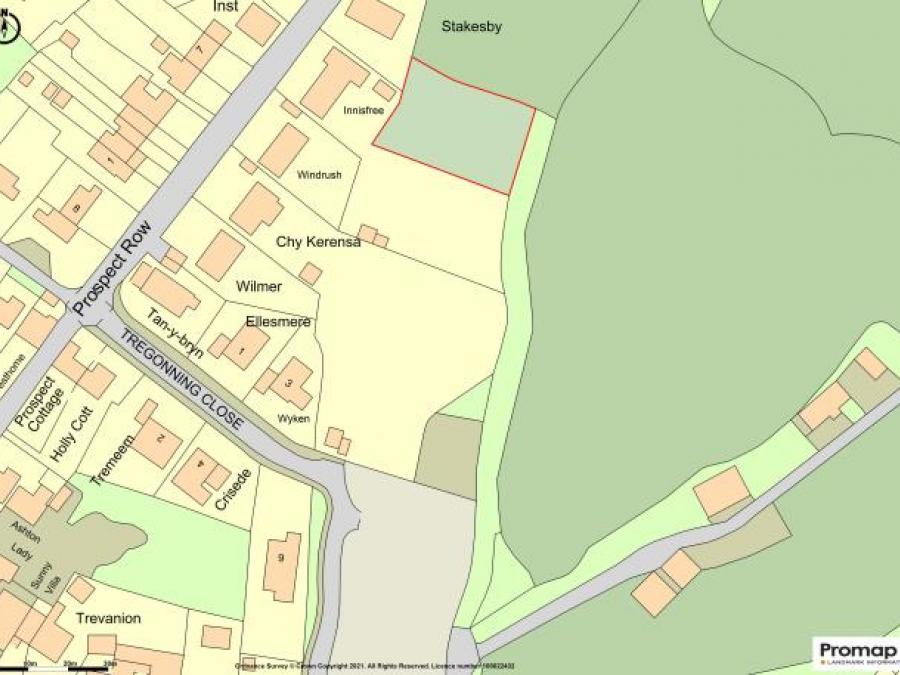 Land To The Rear Of Prospect Row, Ashton, Helston, Cornwall