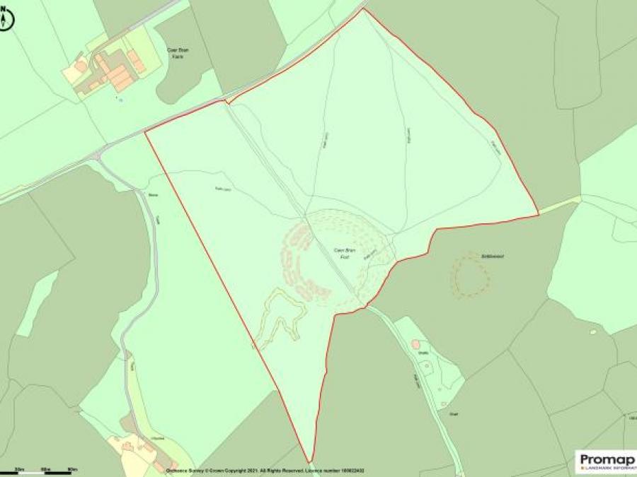 Caer Bran & Land, Sancreed, Penzance, Cornwall