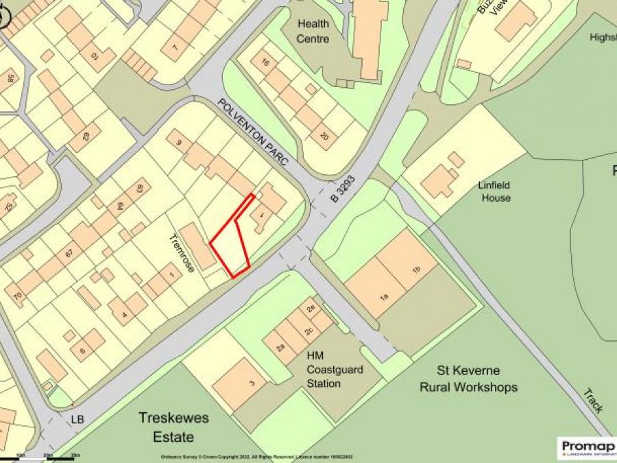Land Adj 1 Polventon Parc, St. Keverne, Helston, Cornwall