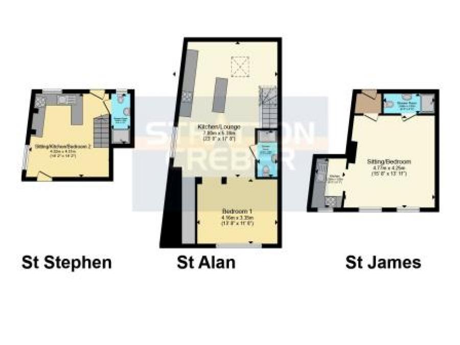 St Alan, St James & St Stephen, 12 Turf Street, Bodmin