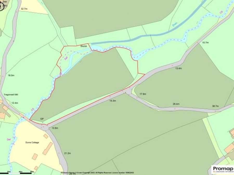 Land At Carne Manaccan, 'the Meadow', Helston, Cornwall