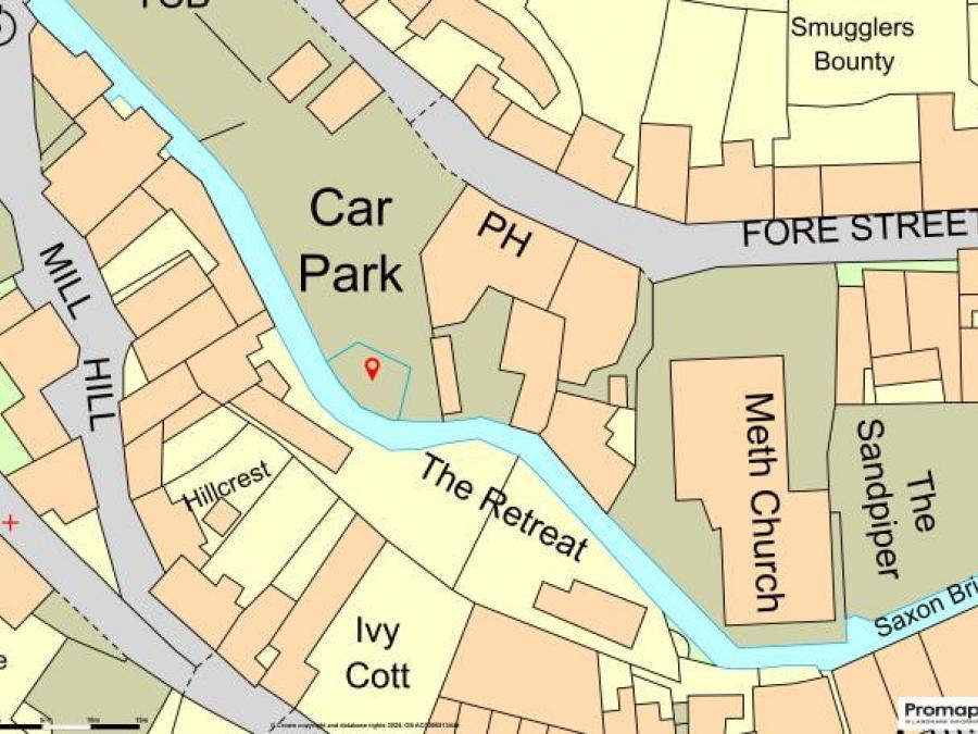 Car Parking Spaces, Central Car Park, The Coombes, Polperro, Cornwall