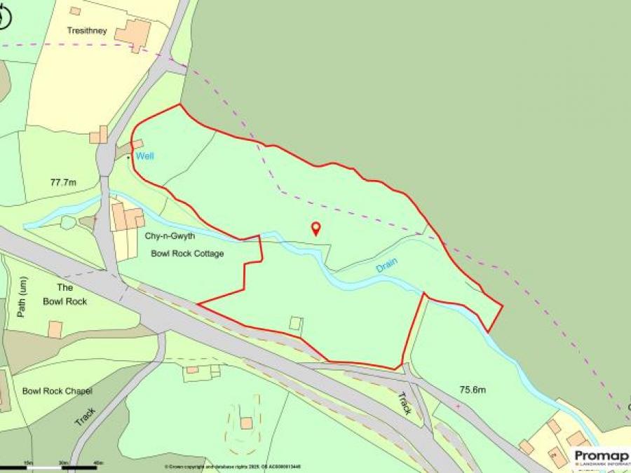 Land At Bowl Rock, Lelant, St. Ives, Cornwall