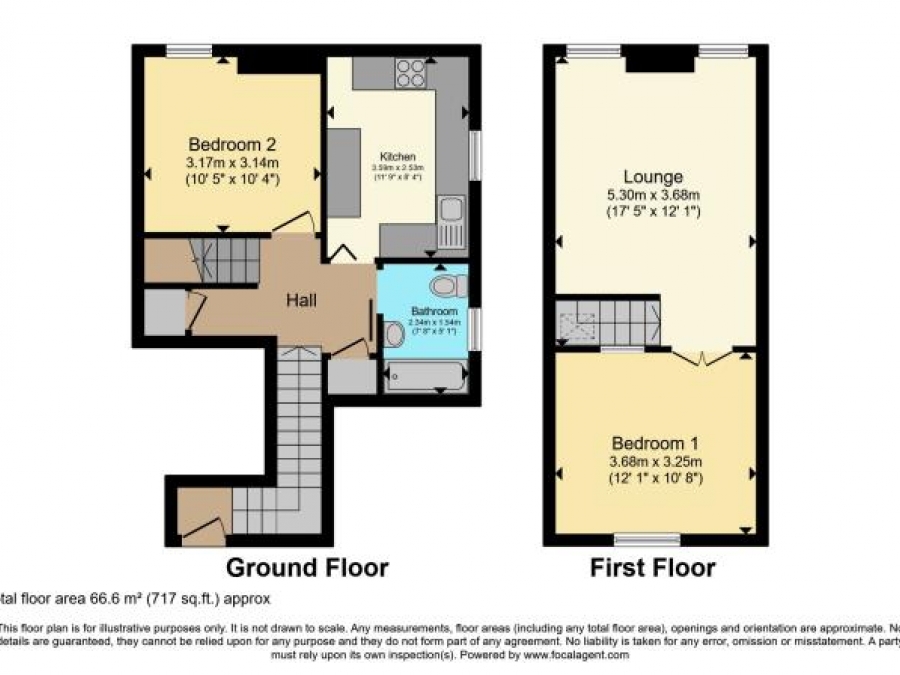 4 Tywarnhayle Square, Perranporth, Cornwall