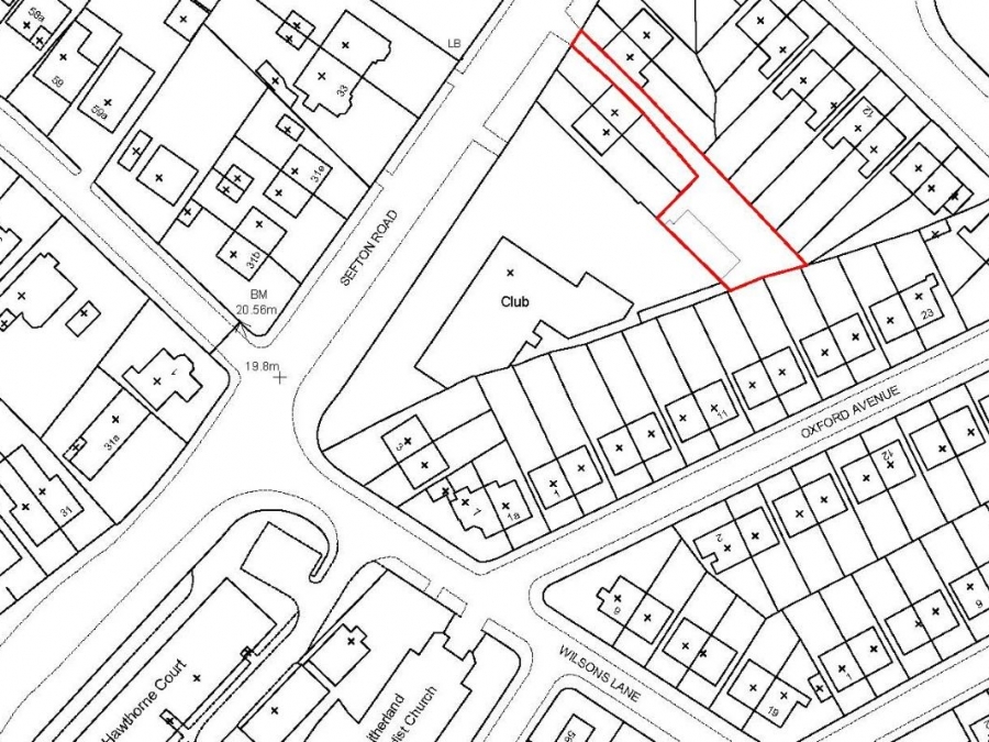 Land to the Rear of, 54/56 Sefton Road, Litherland, Sefton, L21 7PQ