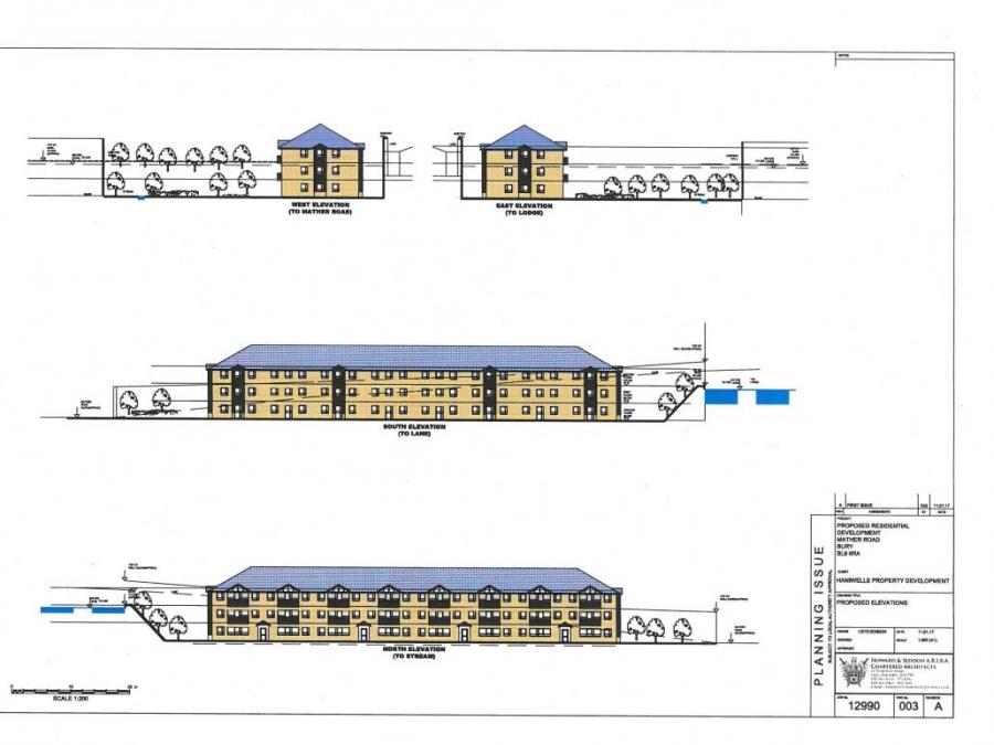 Land and Buildings on the SE Side of Mather Road, Bury, Bury, BL9 6QU